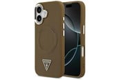 Mobile - Covers & Cases - GUESS Triangle Logo MagSafe case for iPhone 17 - brown - 3666339515515