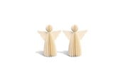 Decoration - Mumi3D Julhänge - änglar - 6 cm - beige - 2 st. - 5714255018769