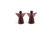Decoration - Mumi3D Julhänge - änglar - 6 cm - röd - 2 st. - 5714255018752