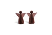 Decoration - Mumi3D Julhänge - änglar - 9 cm - röd - 2 st. - 5714255018899