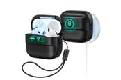 Andra mobiltillbehör - ESR Pulse Halolock Magsafe case for AirPods 4 - black - 4894240217702