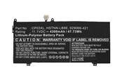 Laptopbatteri - CoreParts - laptop battery - Li-pol - 4300 mAh - 48 Wh - MBXHP-BA0176