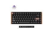 Tangentbord - Keychron K2 HE - Special Edition - keyboard - 75% - black dark rosewood Input Device - K2H-F1