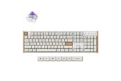 Tangentbord - Keychron K10 HE - keyboard - 100% full size - white Input Device - K10H-Q1