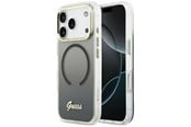 Mobile - Covers & Cases - GUESS IML Gradient Script Metal MagSafe Case for iPhone 17 Pro - Black - 3666339588144