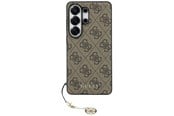 Mobile - Covers & Cases - GUESS 4G Classic Logo Charm MagSafe Case for Samsung Galaxy S26 Ultra - Brown - 3666339613990