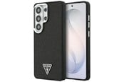 Mobile - Covers & Cases - GUESS Fixed Glitter Triangle MagSafe case for Samsung Galaxy S26 Ultra - black - 3666339613532