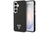 Mobile - Covers & Cases - GUESS Fixed Glitter Triangle MagSafe case for Samsung Galaxy S26+ - black - 3666339613525