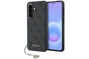 Mobile - Covers & Cases - GUESS 4G Charm Case for Samsung Galaxy A57 5G - Black - 3666339621025