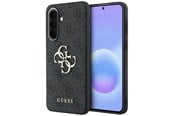 Mobile - Covers & Cases - GUESS Leather 4G Metal Logo Case for Samsung Galaxy A37 5G - Black - 3666339620936