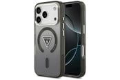 Mobile - Covers & Cases - GUESS IML Gradient Triangle Logo MagSafe Case for iPhone 17 Pro - Black - 3666339515850