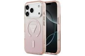 Mobile - Covers & Cases - GUESS IML Gradient Triangle Logo MagSafe Case for iPhone 17 Pro - Pink - 3666339516338