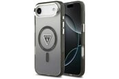 Mobile - Covers & Cases - GUESS IML Gradient Triangle Logo MagSafe case for iPhone Air - black - 3666339515843