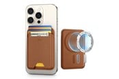 Andra mobiltillbehör - ESR Classic Magnetic Wallet MagSafe for Phone - Brown - 4894240241226