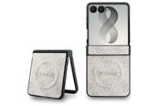 Mobile - Covers & Cases - GUESS 4G Classic MagSafe Case for Samsung Galaxy Z Flip 8 - Pink - 3666339662707