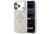 Mobile - Covers & Cases - GUESS 4G & Big Resin Logo Case for iPhone 17 Pro / 18 Pro - Pink - 3666339653743