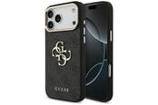 Mobile - Covers & Cases - GUESS 4G Big 4G Classic Logo Case for iPhone 17 Pro Max / 18 Pro Max - Black and Gold - 3666339650995