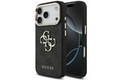 Mobile - Covers & Cases - GUESS 4G Big 4G Classic Logo Case for iPhone 17 Pro / 18 Pro - Black and Gold - 3666339650988