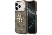 Mobile - Covers & Cases - GUESS 4G Big 4G Classic Logo Case for iPhone 17 Pro Max / 18 Pro Max - Brown and Gold - 3666339651077