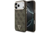 Mobile - Covers & Cases - GUESS 4G Triangle Logo MagSafe Case for iPhone 17 Pro Max / 18 Pro Max - Brown - 3666339676889