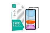 Mobiltelefontillbehör-Skyddsfilm - SiGN 3D Screen Protector Tempered Glass + Dust Mesh for iPhone XR & iPhone 11 - SN-3DIP11
