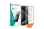 Mobiltelefontillbehör-Skyddsfilm - SiGN Screen Protector iPhone 15 Pro - EZ Apply with dust free applicator - SNTP-IP15-PRO