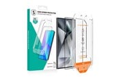 Mobiltelefontillbehör-Skyddsfilm - SiGN Screen Protector Samsung Galaxy S24 Ultra - EZ Apply dust free applicator - SNTP-S24U