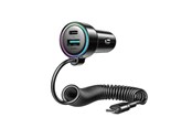 Laddning av elbil - SiGN 90W 3-in-1 Fast Car Charger with USB-C Cable - SN-CL07