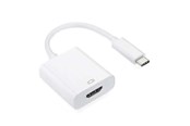 Displaykabel - SiGN USB-C to HDMI Adapter - White - S-HDMI-0046