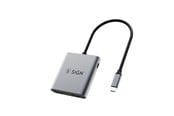 USB Hub - SiGN 2in1 Adapter - USB-C to 2x HDMI 2.0 + USB-C - 4K 100W PD USB Hub - SN-HUB-PD100W