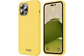 Mobile - Covers & Cases - SiGN Liquid Silicone Case for iPhone 14 Pro Max - Yellow - SN-SIL14PMGul