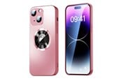 Mobile - Covers & Cases - SiGN Magnetic Case iPhone 15 Plus with lens protection and logo view - Pink - SN-TPU15PLP