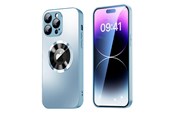 Mobile - Covers & Cases - SiGN Magnetic Case iPhone 15 Pro Max with lens protection and logo view - Blue - SN-TPU15PMB