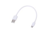 USB-kabel - SiGN USB Cable with Lightning 5V - 2.1A for iPhone & iPad - 25cm - White - 13-1222