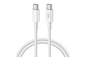 USB-kabel - SiGN Fast Charging Cable USB-C to USB-C 60W - 3A - 1m USB-C PD - White - SNCAB-USBCCW