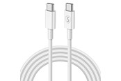 USB-kabel - SiGN Fast Charging Cable USB-C to USB-C 60W - 3A - PD - 3m - White - SNCAB-USBCCW-2