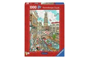 Pusselspel - Ravensburger Jigsaw Puzzle Fleroux Utrecht 1000 pcs. 2D Pussel - 120002499