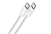 USB-kabel - SiGN USB-C to USB-C cable - 60W/3A - 2m - White - SN-CCN2M