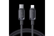USB-kabel - SiGN USB-C to Lightning Cable 20W - 1.2m - Black - SN-CL120BK