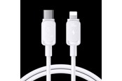 USB-kabel - SiGN USB-C to Lightning Cable 20W - 1.2m - White - SN-CL-120WT
