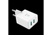 Mobile - Adapters & Chargers - SiGN Mini Quick Charger Dual USB - 2.4A - White - SN-2A121