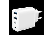Mobile - Adapters & Chargers - SiGN GaN 40W Fast Charger 2x USB-C/2x USB-A - White - SN-A40Q