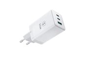 Mobile - Adapters & Chargers - SiGN GaN Ultra 65W 2xUSB-C & 1xUSB-A Fast Charger - White - SN-TCG01W
