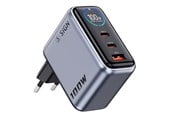 Mobile - Adapters & Chargers - SiGN 100W Fast Charger with Display - 2x USB-C / 1x USB-A - Gray - SN-UG100W