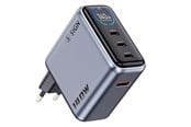 Mobile - Adapters & Chargers - SiGN 140W Fast Charger with Smart Display - 3x USB-C / 1x USB-A - Gray - SN-UG140W
