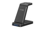 Mobile - Adapters & Chargers - SiGN 3-in-1 Qi Wireless Charging Stand 15W - Black - SN-10W
