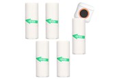 Papper, Fotopapper & Etiketter - SiGN Thermal label printing paper for mini printer - 5 rolls - 57*25 mm - 3m - SN-MINIPP02-5