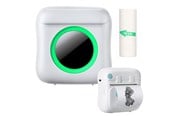 Skrivare - SiGN Mini printer Bluetooth 200 dpi Label Printer with a roll - White - SN-MINIPNTER