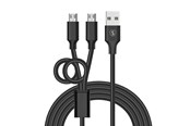 Spel Tillbehör - SiGN Charge & Play cable PS4 - charge two controllers s - 20165