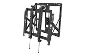 Väggfäste, AV-Möbel - Peerless AV Peerless-AV SmartMount Full Service Video Wall Mount with Quick Release DS-VW755S mounting kit - for video wall - black powder coat - Max 36.4 kg - recommended for 65" - DS-VW755S
